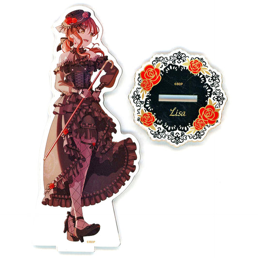 Lisa Imai BanG Dream! Roselia Stille Nacht. Rosen Nacht Acrylic Stand [USED]