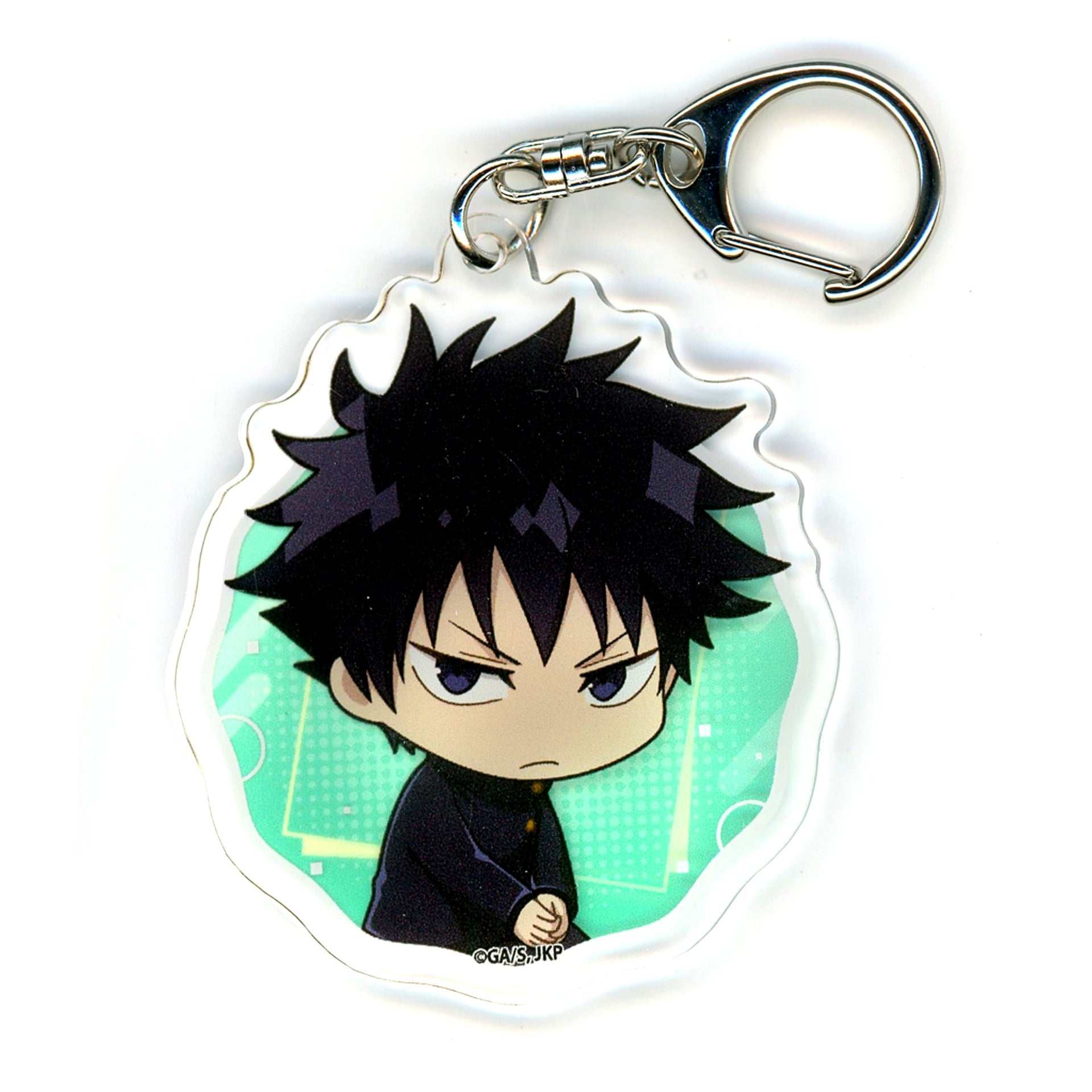 Megumi Fushiguro Jujutsu Kaisen Acrylic Keychain 13. Mini Character Illustration [USED]