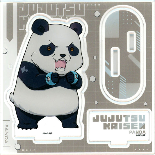 Panda 21. Mini Character Illustration Jujutsu Kaisen Acrylic Stand Plate [USED]