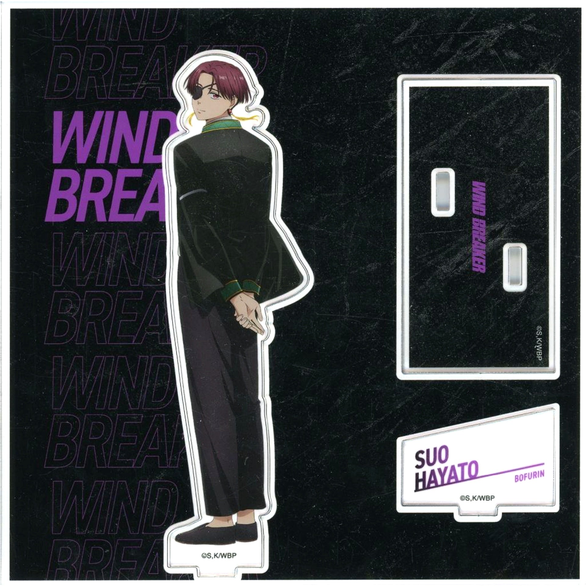 Hayato Suo Acrylic Stand Standing Illustration Ver. WIND BREAKER POP UP Exhibition Daishukai 2 baseyard tokyo [USED]