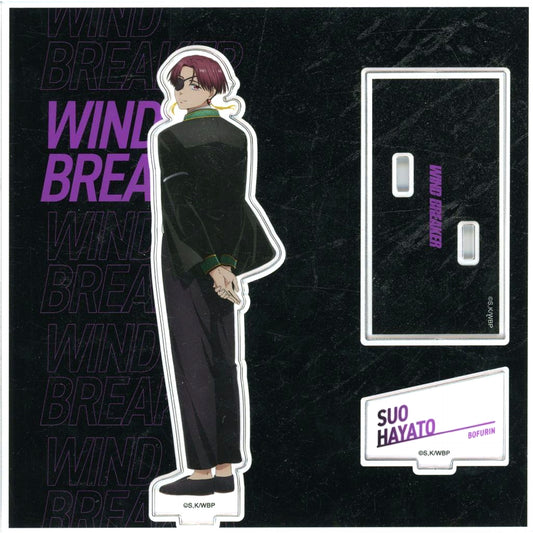 Hayato Suo Acrylic Stand Standing Illustration Ver. WIND BREAKER POP UP Exhibition Daishukai 2 baseyard tokyo [USED]