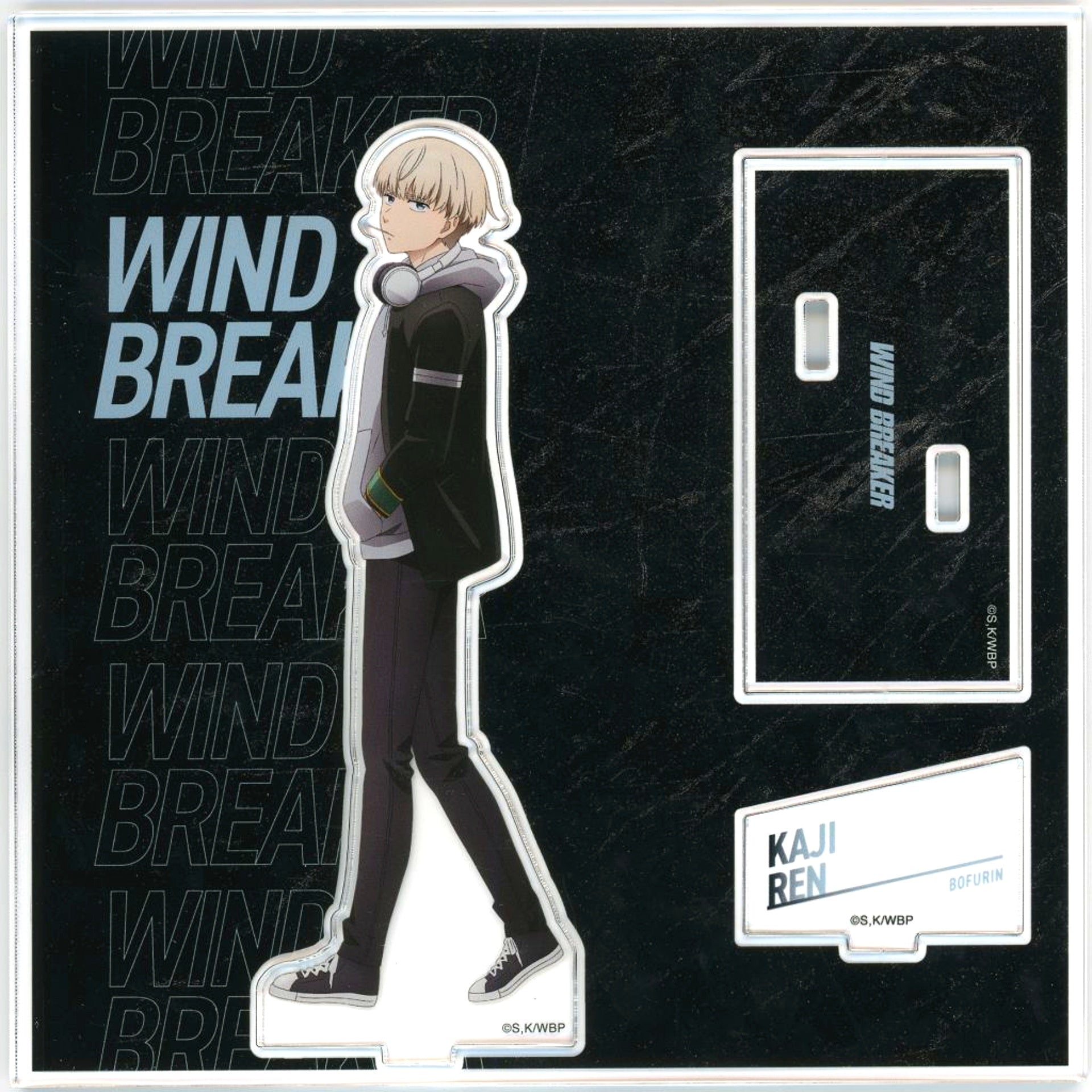 Ren Kaji Acrylic Stand Standing Illustration Ver. WIND BREAKER POPUP Exhibition Daishukai 2 baseyard tokyo [USED]