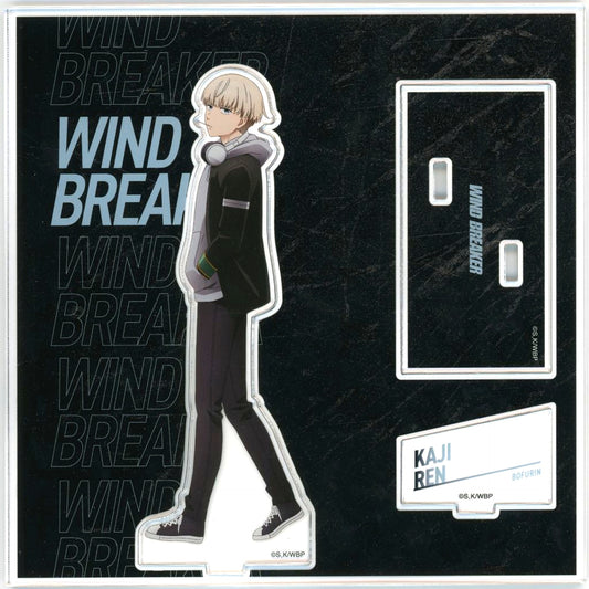 Ren Kaji Acrylic Stand Standing Illustration Ver. WIND BREAKER POPUP Exhibition Daishukai 2 baseyard tokyo [USED]