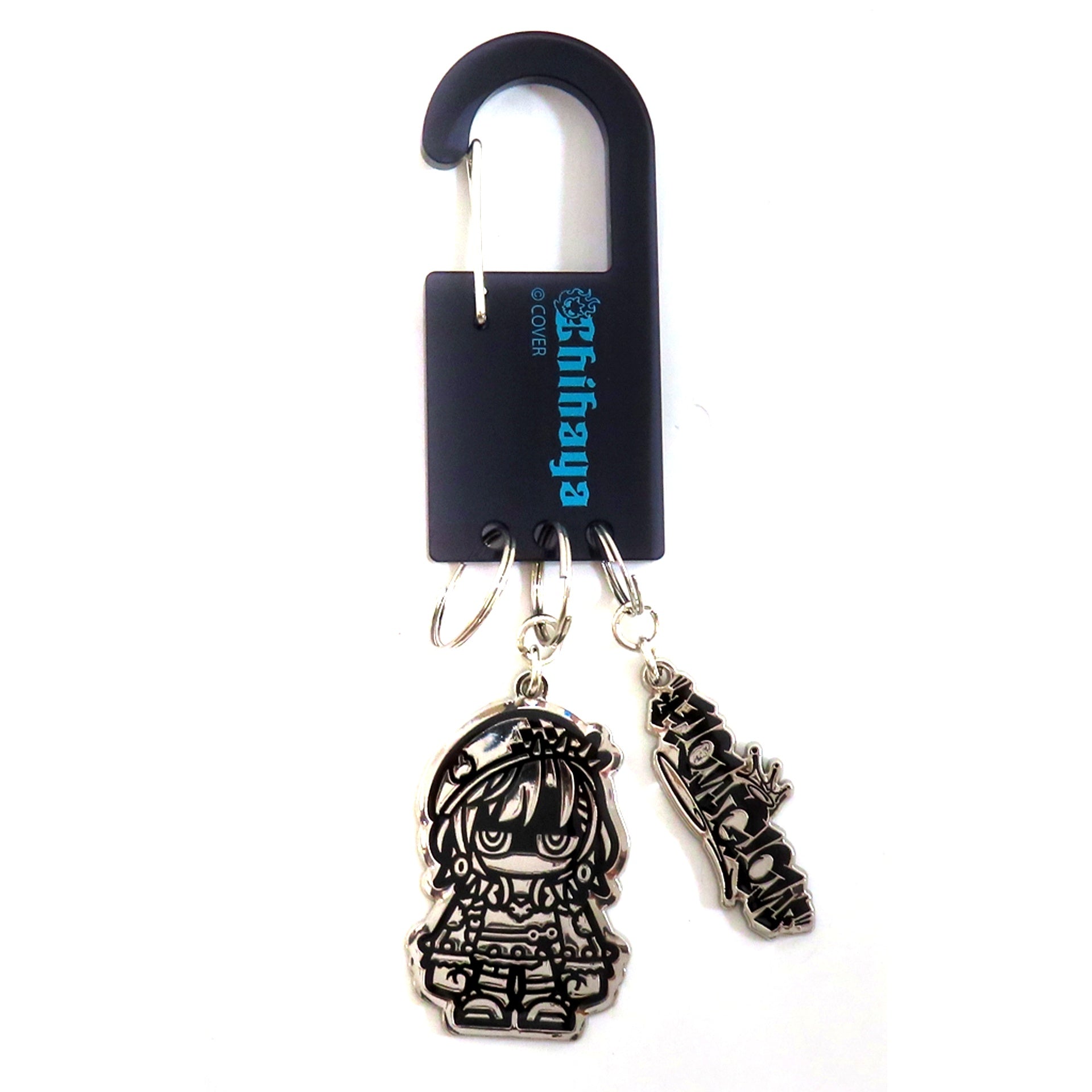 Rindo Chihaya hololive Carabiner Metal Keychain FLOW GLOW Debut Commemoration [USED]