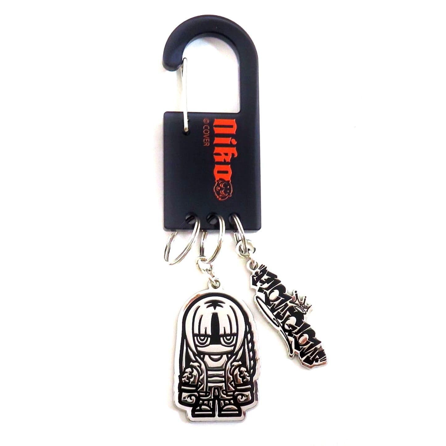 Koganei Niko hololive FLOW GLOW Carabiner Metal Keychain Debut Celebration [USED]