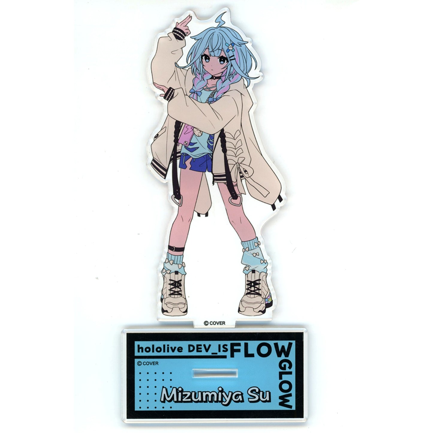 Mizumiya Su Virtual YouTuber hololive FLOW GLOWs MIXTAPE 01 Acrylic Stand [USED]