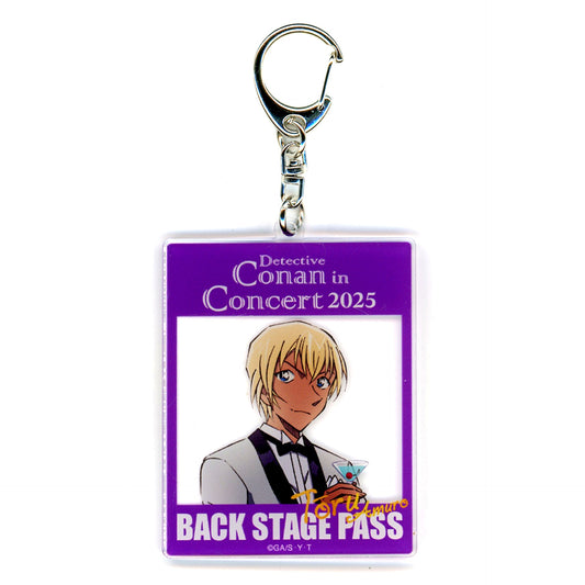 Toru Amuro Detective Conan Special Concert 2025 Trading Acrylic Keychain [USED]