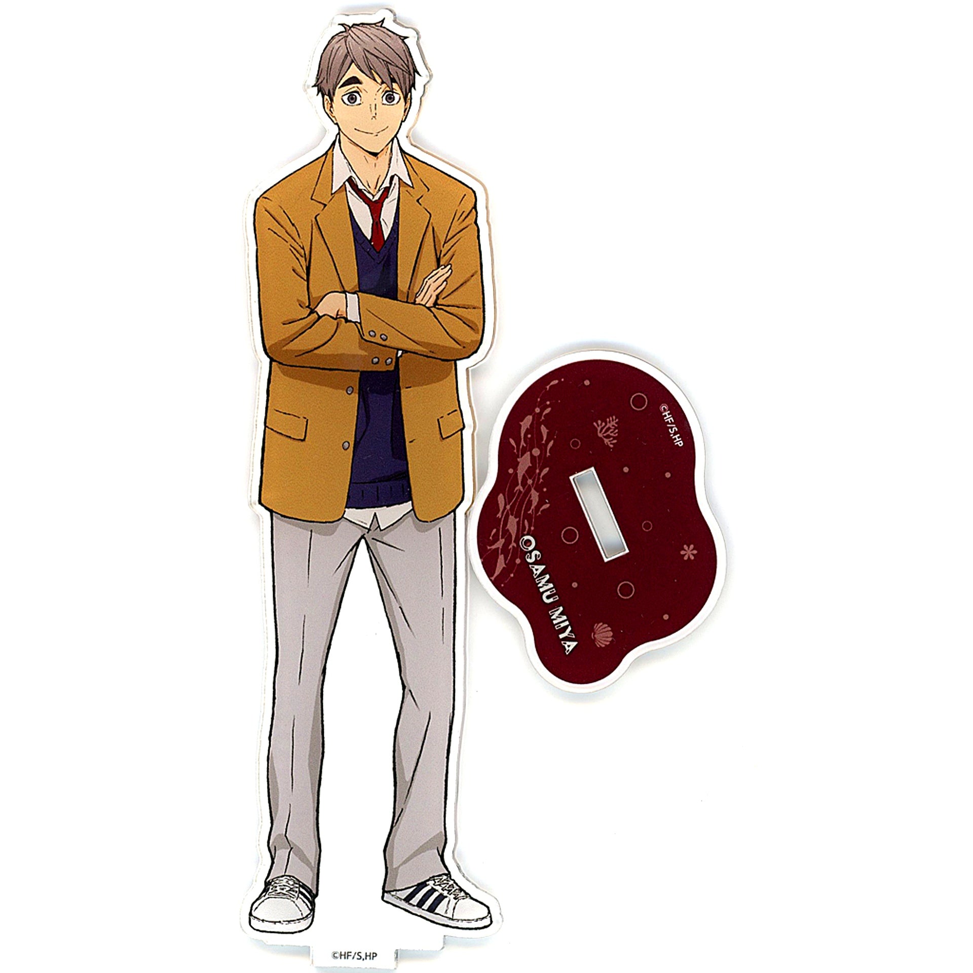 Osamu Miya Acrylic Stand Haikyu!! Aquarium Caravan!! Yokohama Joetsu Sendai [USED]