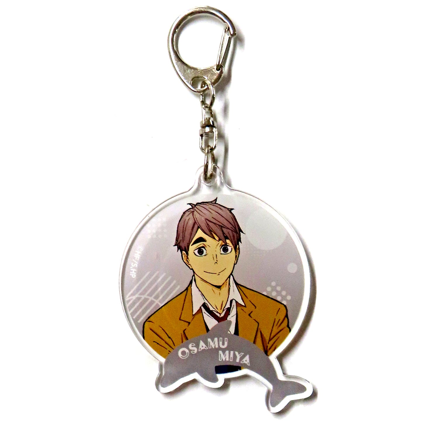Osamu Miya Haikyu!! Aquarium Caravan Yokohama Joetsu Sendai Trading Acrylic Keychain [USED]
