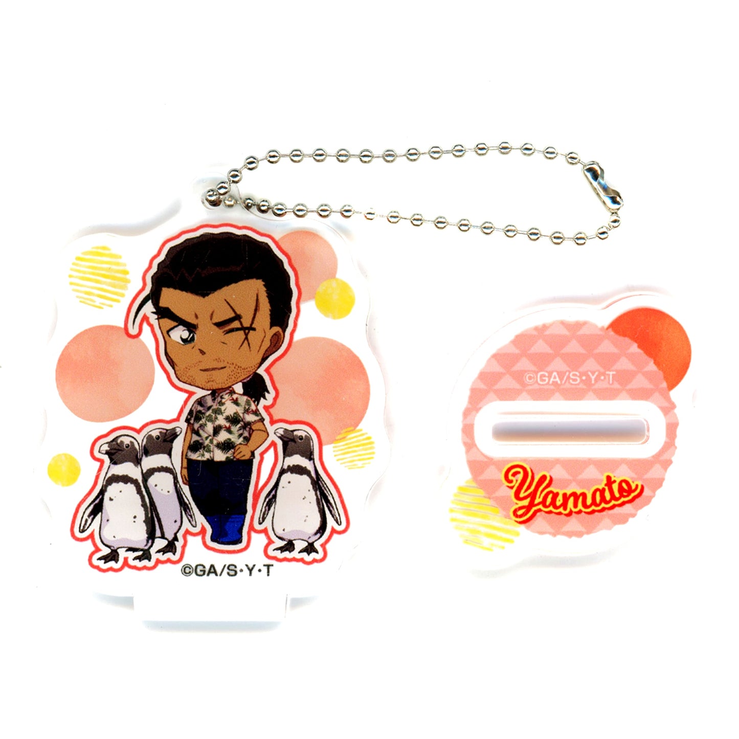 Kansuke Yamato Detective Conan Keigan no Sunshine City Trading Acrylic Stand Keychain Sunshine Aquarium Ltd [USED]