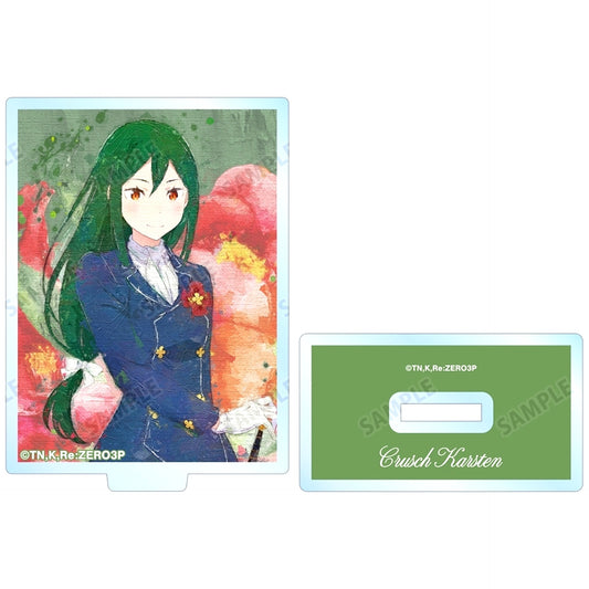 Crusch Karsten Re:ZERO -Starting Life in Another World- Trading grunge CANVAS Acrylic Stand [USED]