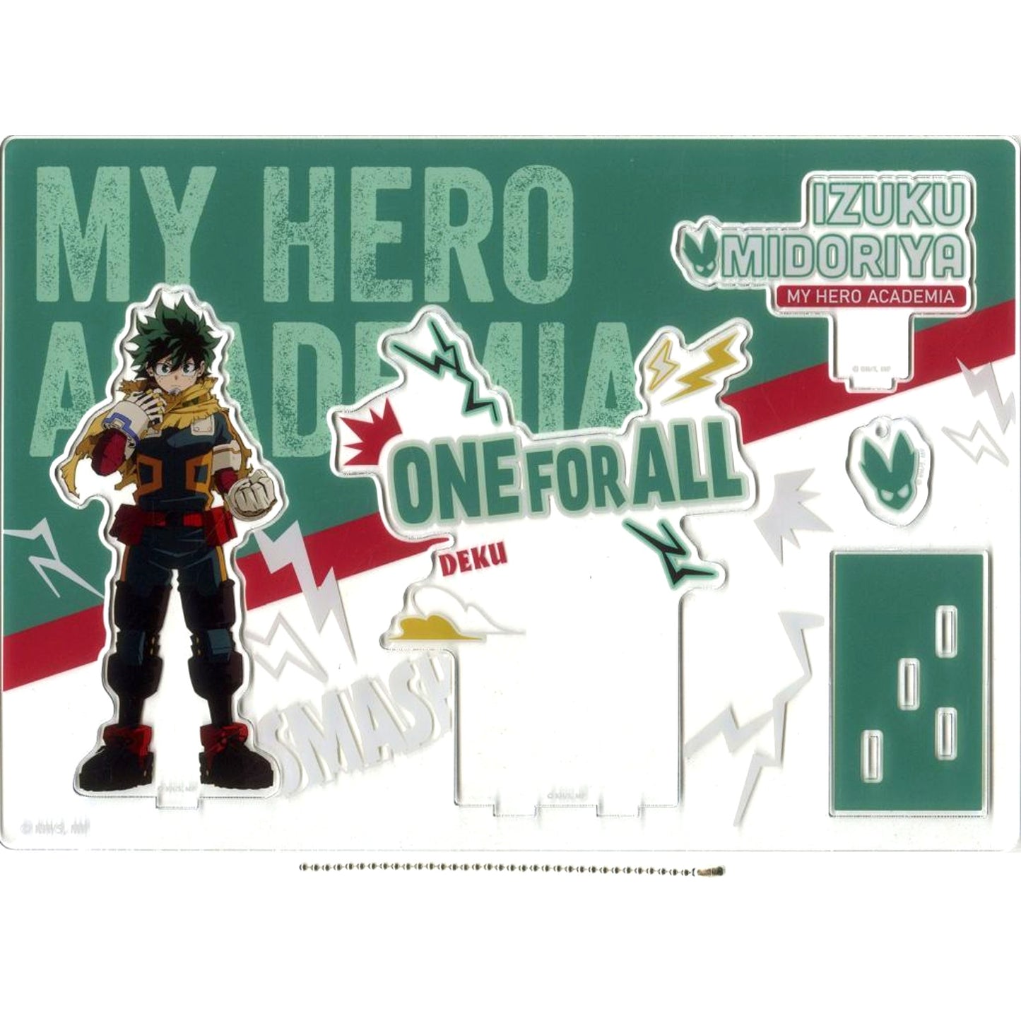 Izuku Midoriya Diorama Acrylic Stand My Hero Academia [USED]
