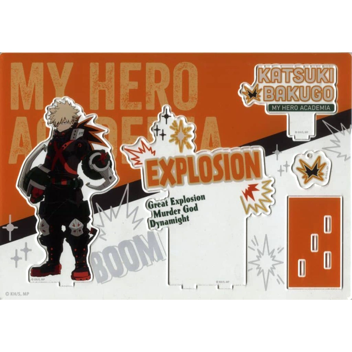 My Hero Academia Katsuki Bakugo Diorama Acrylic Stand Acrylic Stands [USED]