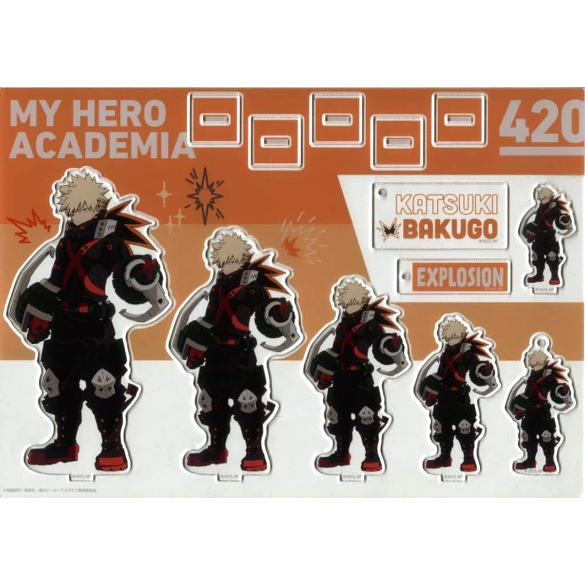 My Hero Academia Katsuki Bakugo Assorted Acrylic Collection Acrylic Item [USED]