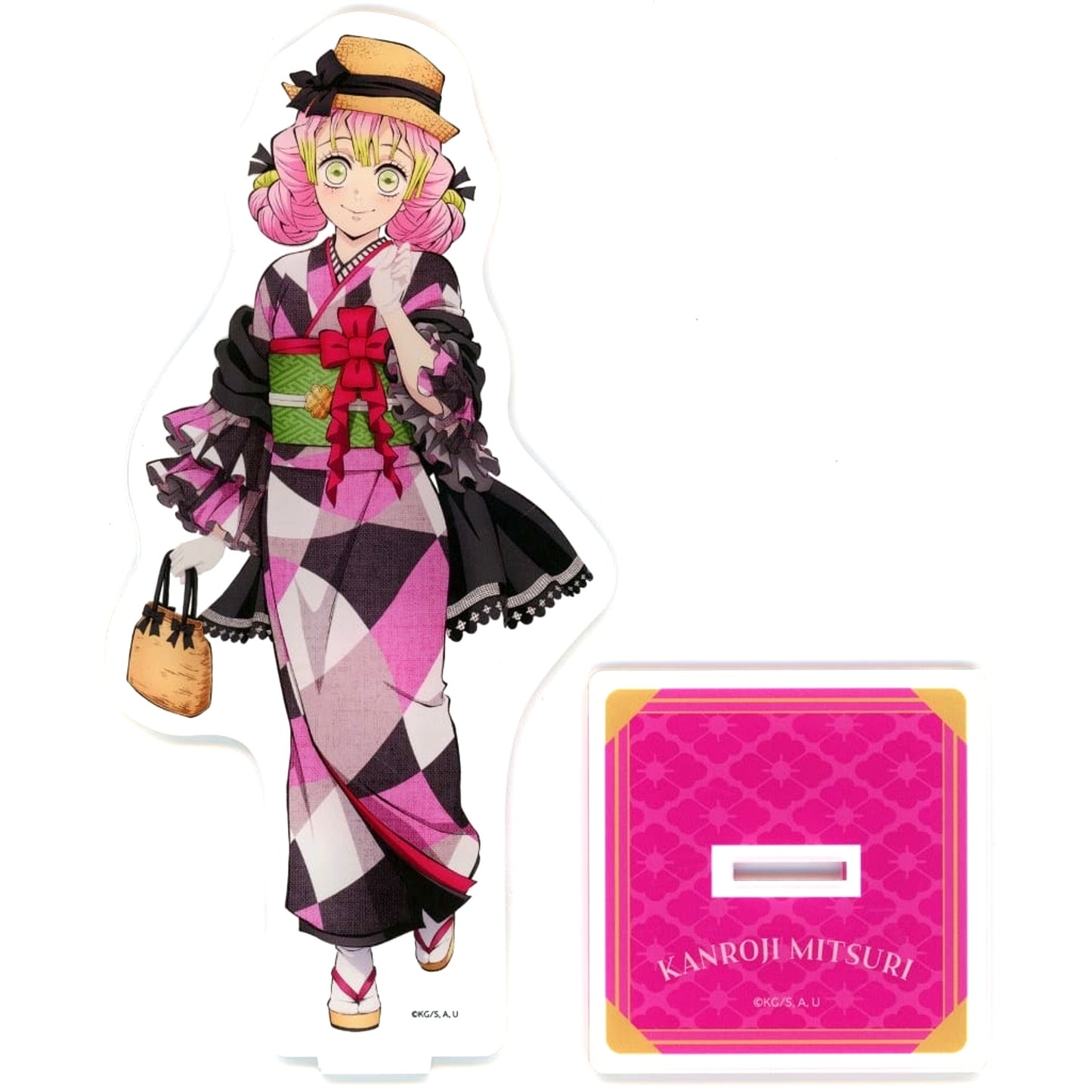 Mitsuri Kanroji Demon Slayer: Kimetsu no Yaiba Big Acrylic Stand Orchestra Concert Kimetsu no Kanade Hashira Training Arc / Kimetsu no Utage Hashira Training Arc [USED]