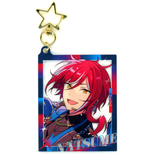 Natsume Sakasaki Project SEKAI Colorful Stage! feat. Hatsune Miku x Ensemble Stars!! Hologram Keychain [USED]