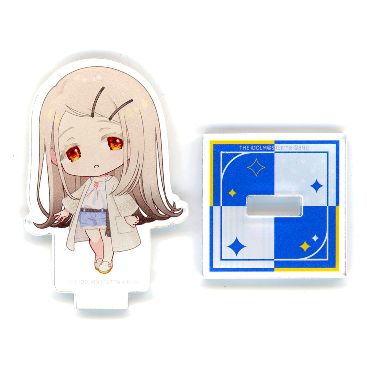 Hiro Shinosawa Kokontouzai Chochoi no Choi Gakuen Idolmaster Mini Acrylic Stand [USED]