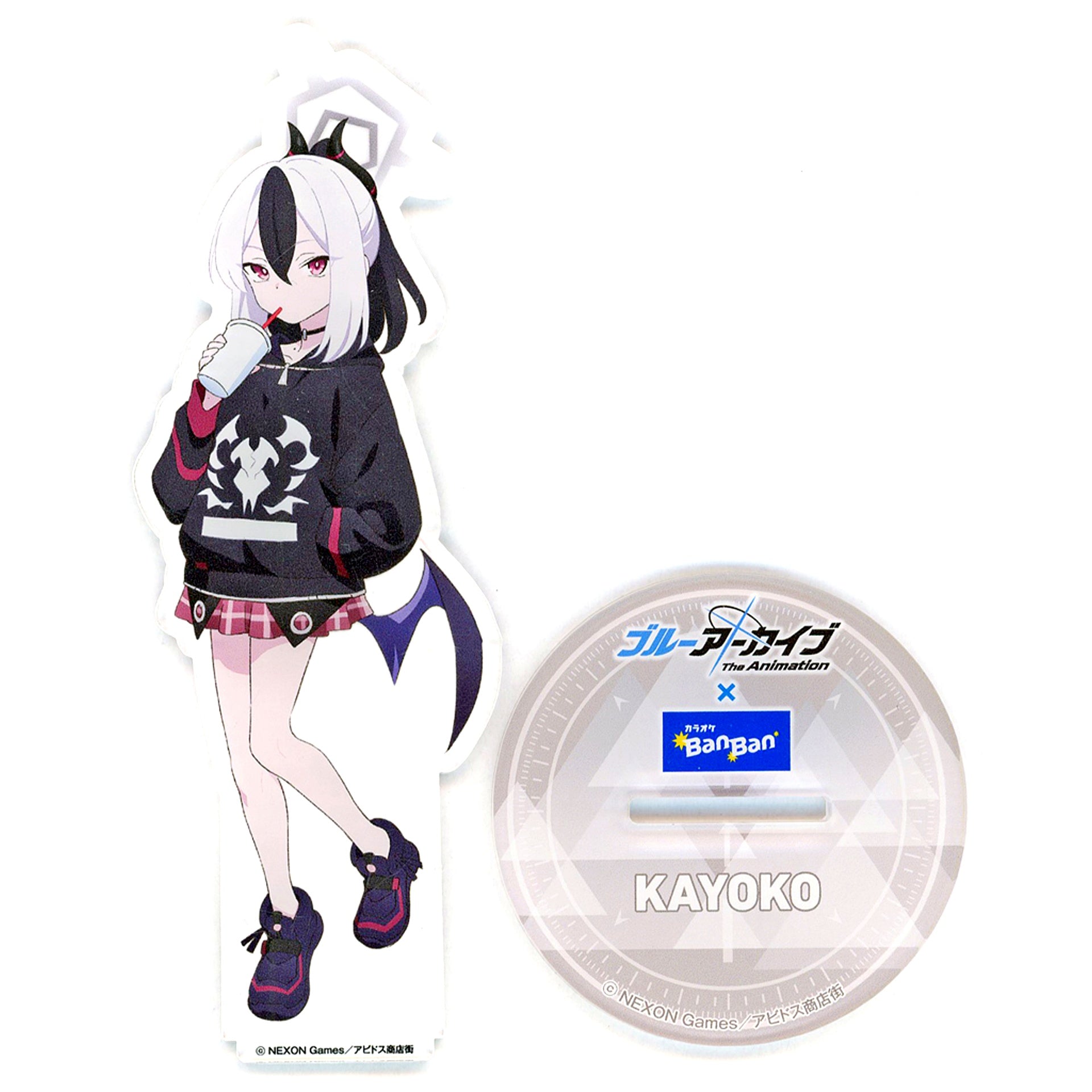 Kayoko Onikata Blue Archive The Animation Acrylic Stand x Karaoke BanBan [USED]