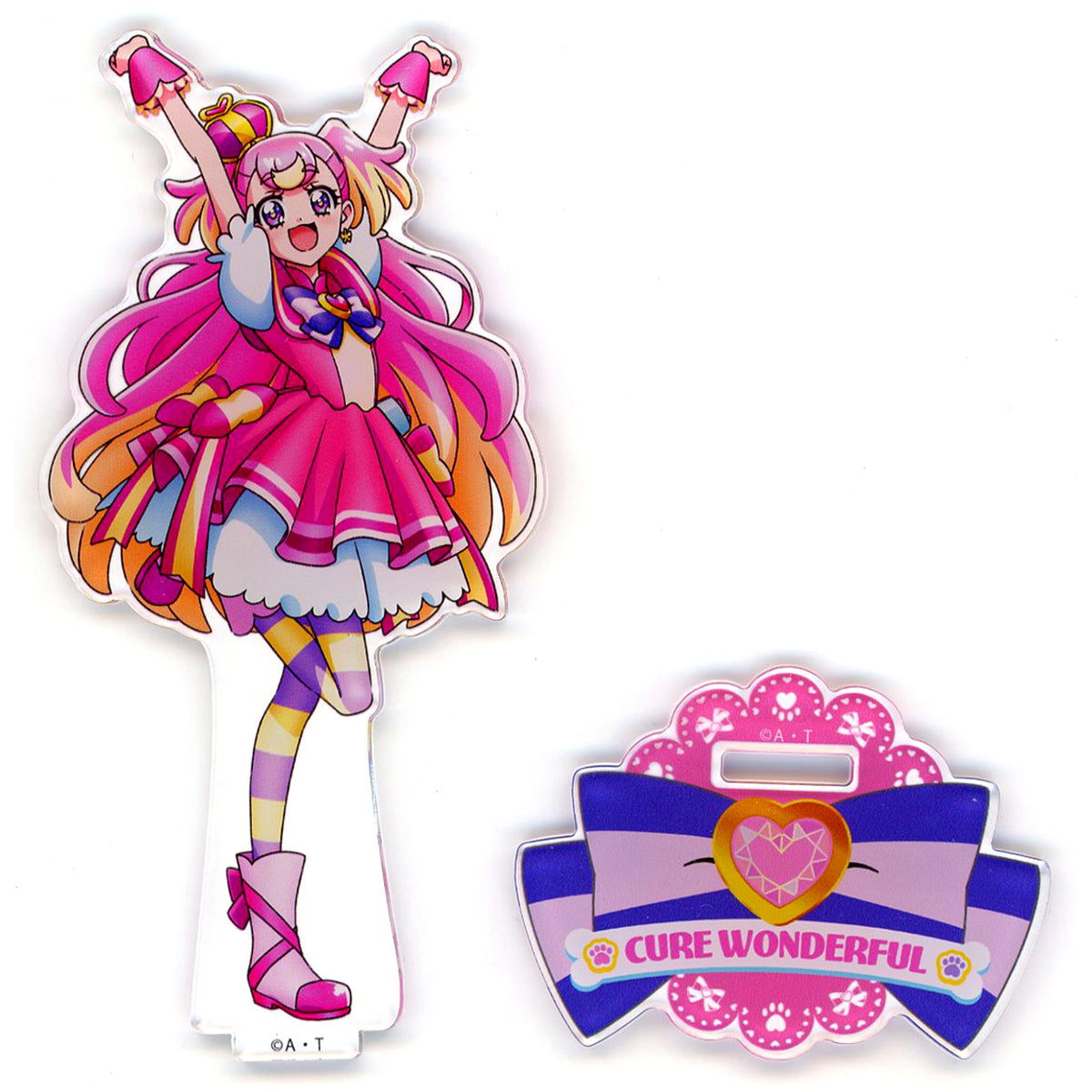 Cure Wonderful Everyone is Good Friends! Wonderful Precure! Thanksgiving Acrylic Stand [USED]
