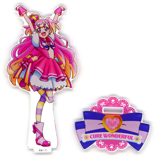 Cure Wonderful Everyone is Good Friends! Wonderful Precure! Thanksgiving Acrylic Stand [USED]