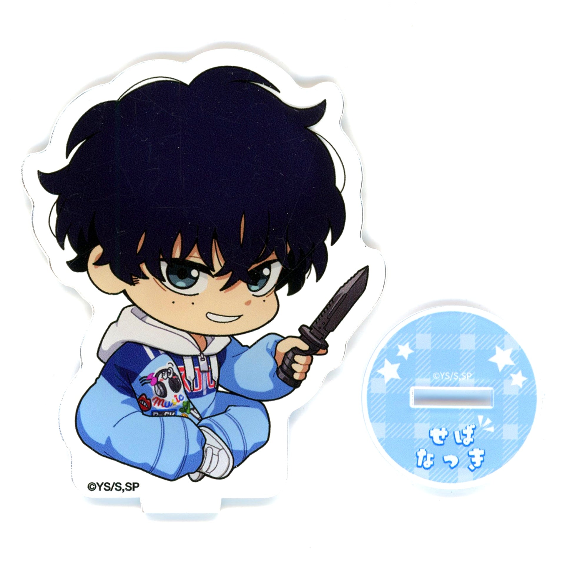Natsuki Seba Sakamoto Days x Ouchi de Collaboration Vol.1 Mini Character Acrylic Stand [USED]