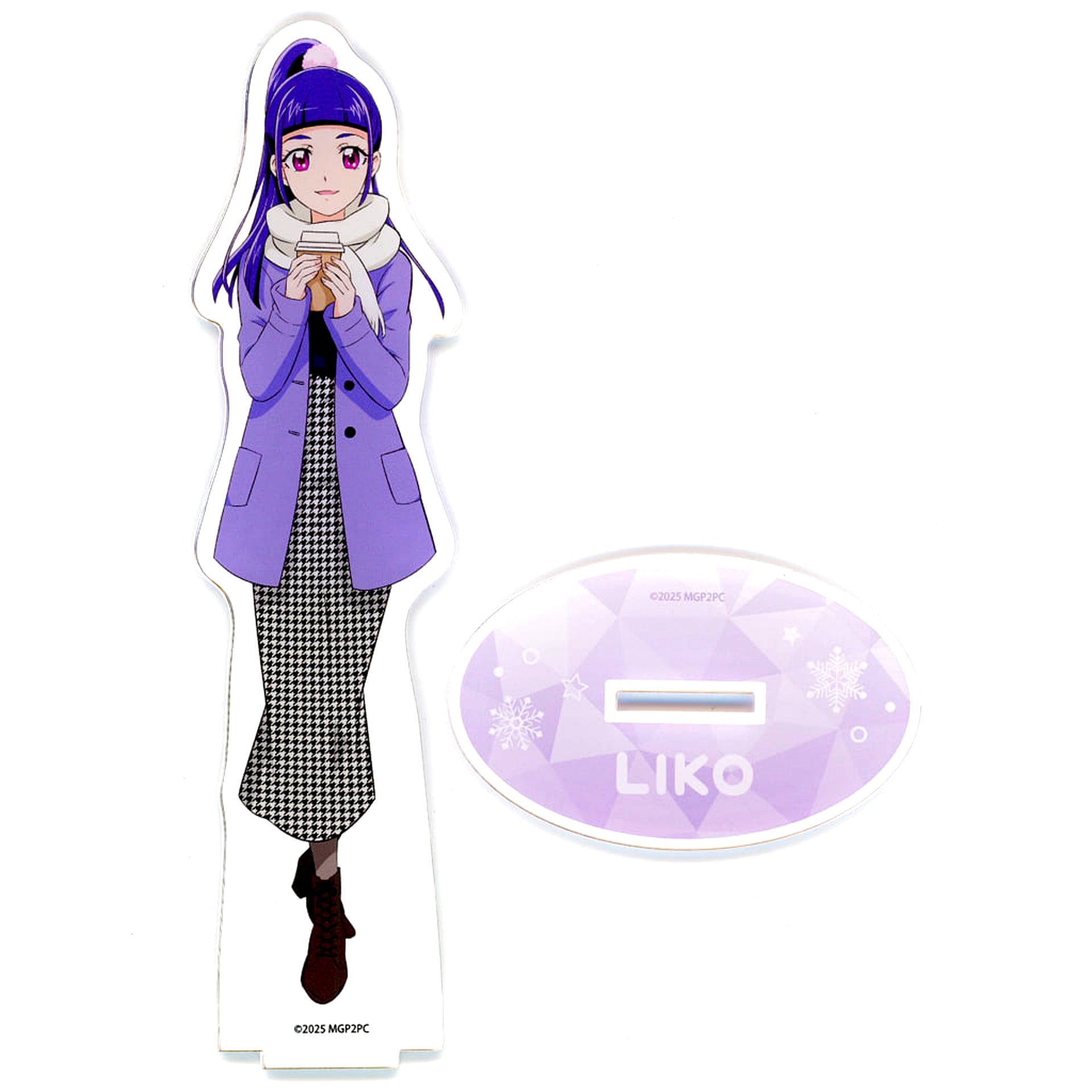Riko Izayoi Witchy Precure!! MIRAI DAYS Acrylic Stand No. 02 Winter Uniform Ver. New Art POP UP STORE [USED]