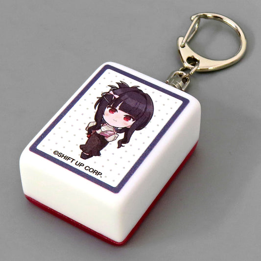 D: Killer Wife Valentine GODDESS OF VICTORY: NIKKE Mahjong Tile Style Keychain [USED]