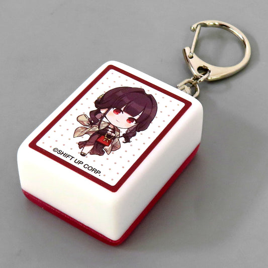Sakura Valentine GODDESS OF VICTORY: NIKKE Mahjong Tile Style Keychain [USED]