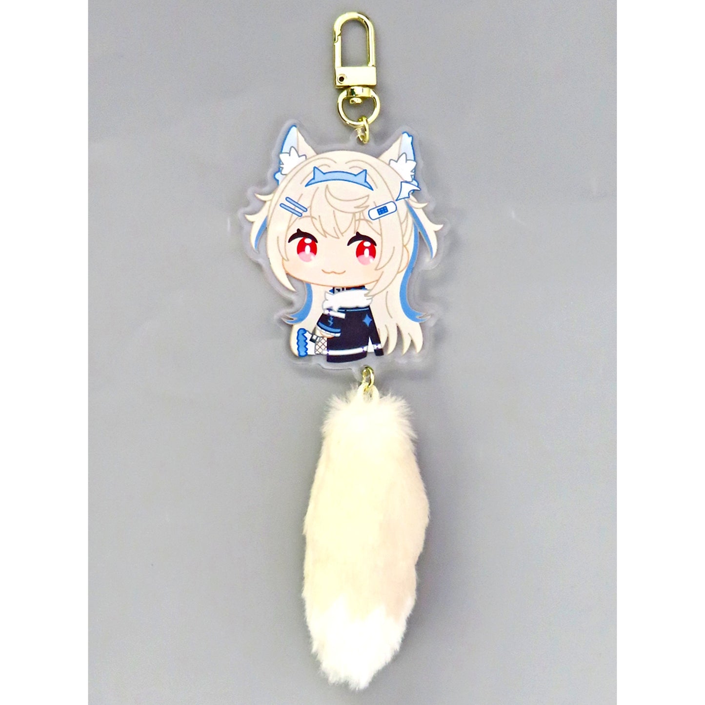 Fuwawa Abyssgard hololive English -Advent- Fuwawa's Tail Keychain 3D Debut Celebration [USED]