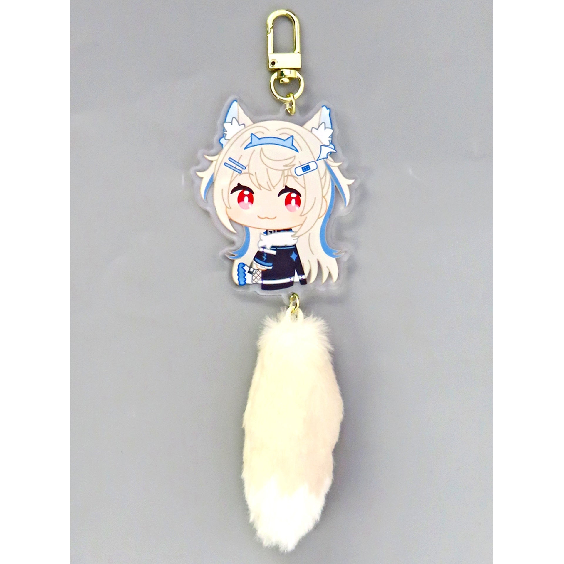 Fuwawa Abyssgard hololive English -Advent- Fuwawa's Tail Keychain 3D Debut Celebration [USED]