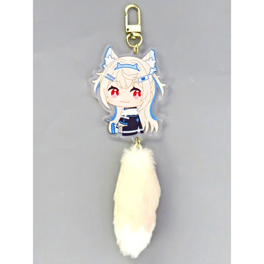 Fuwawa Abyssgard hololive English -Advent- Fuwawa's Tail Keychain 3D Debut Celebration [USED]