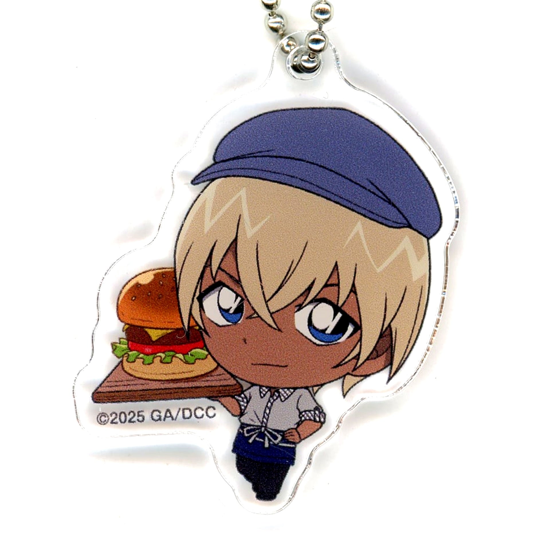 Toru Amuro Detective Conan Movie The Darkest Nightmare Acrylic Keychain T-Joy Ltd [USED]