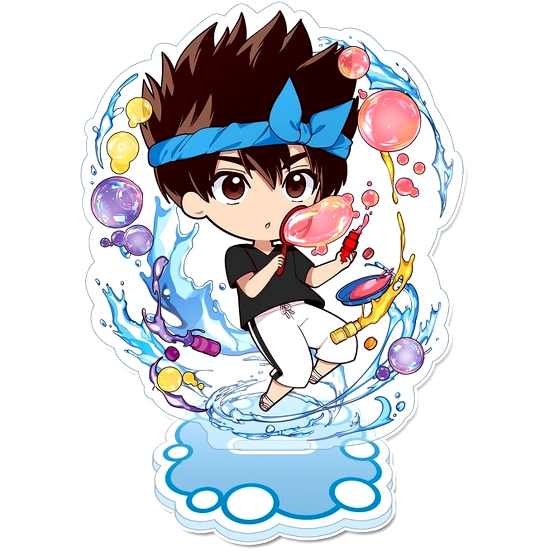 Chrome Dr. STONE Splash Bubble Petit Choco Acrylic Stand [USED]