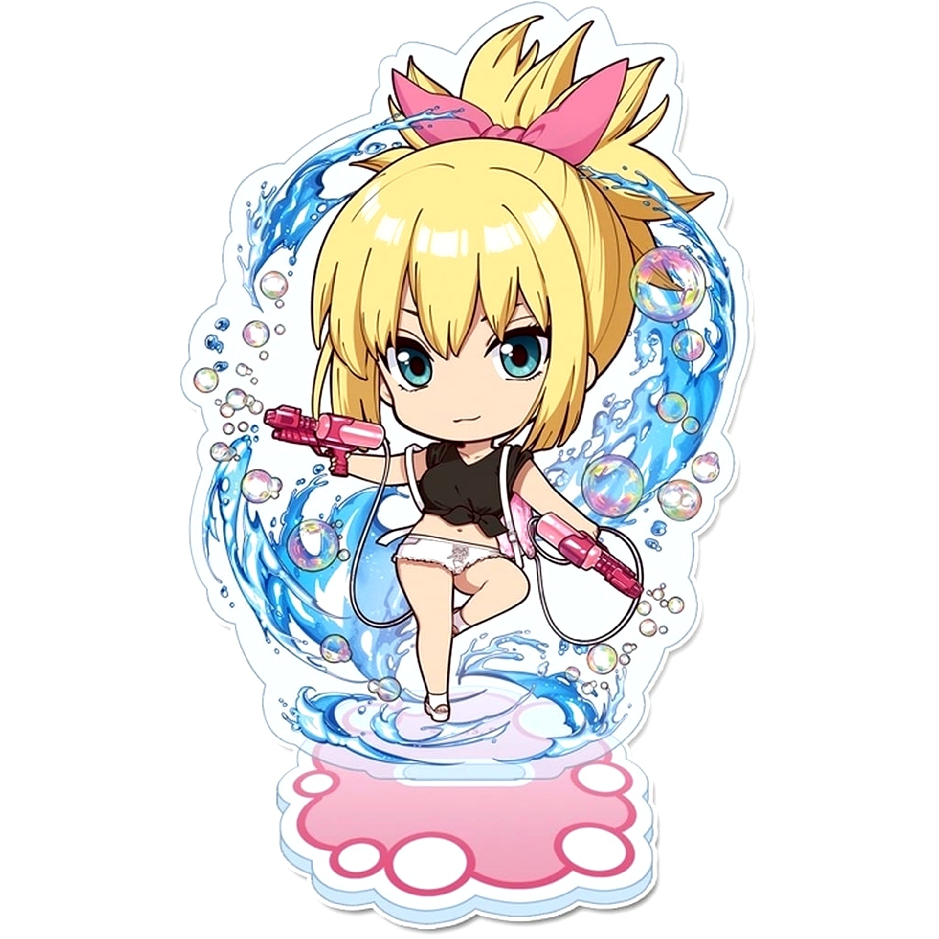 Kohaku Dr. STONE Splash Bubble Petit Choco Acrylic Stand [USED]