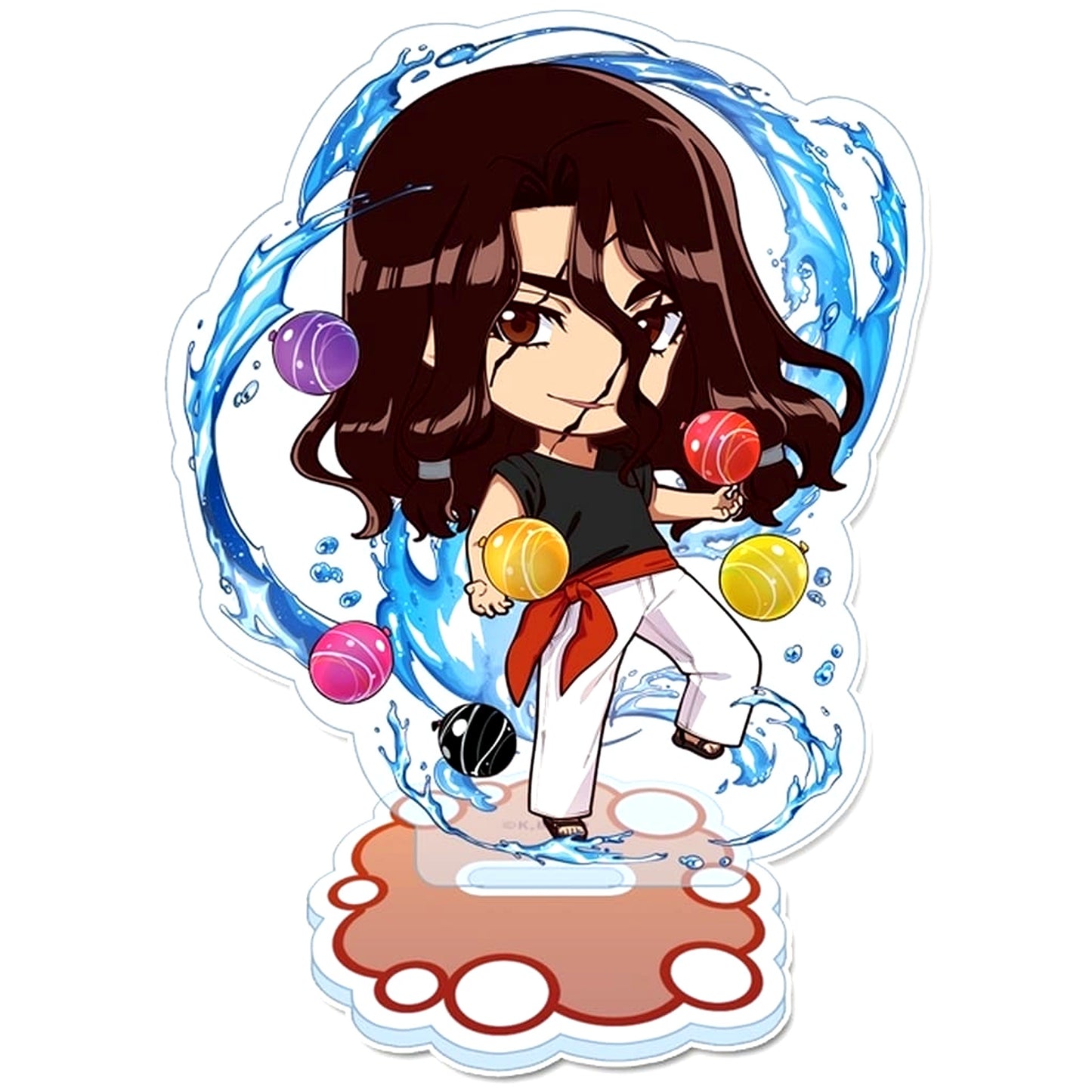 Tsukasa Shishio Dr.STONE Puchichoko Acrylic Stand Splash Bubble [USED]