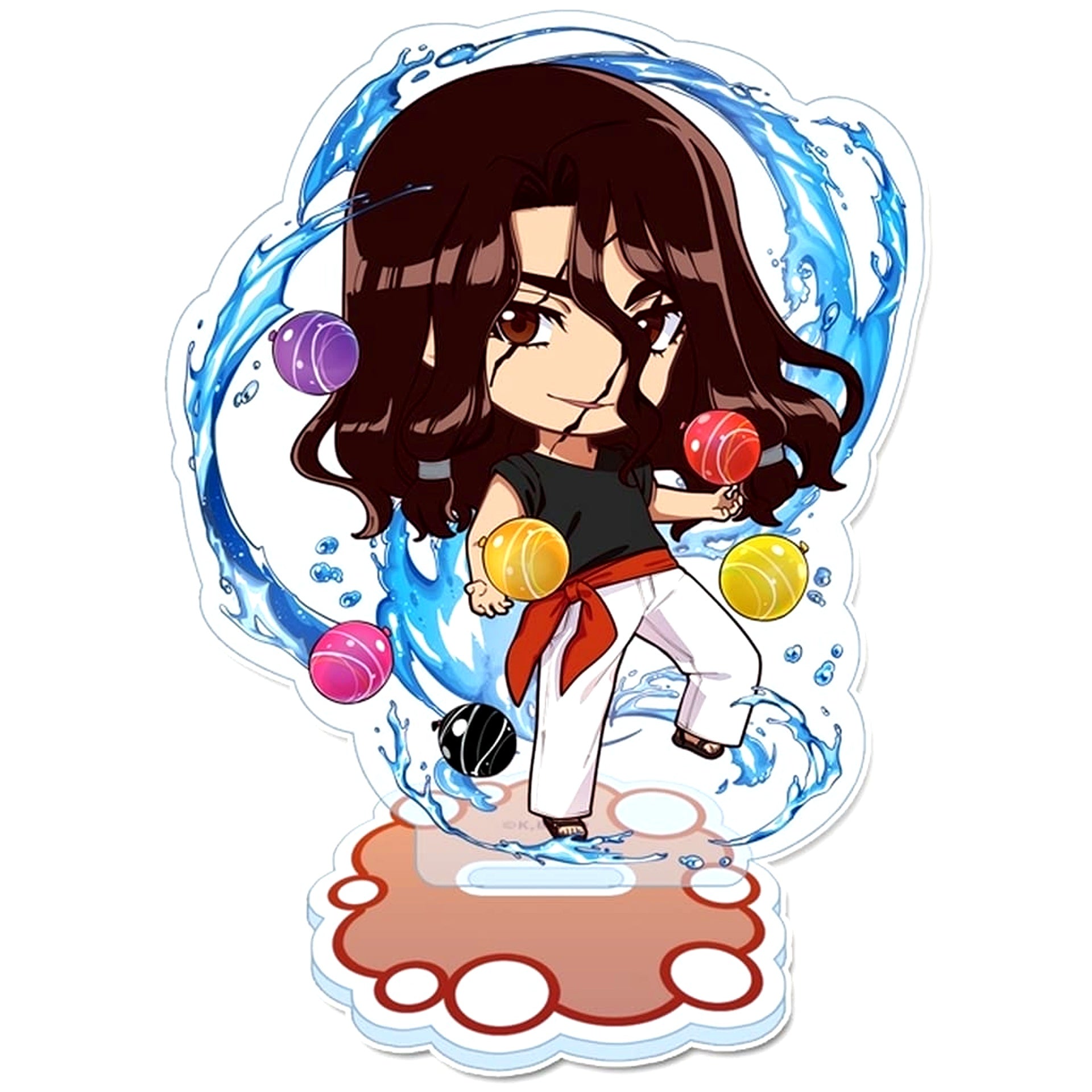 Tsukasa Shishio Dr.STONE Puchichoko Acrylic Stand Splash Bubble [USED]