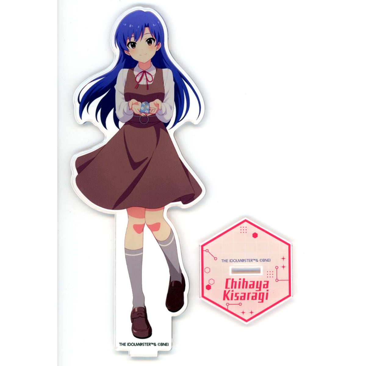 Chihaya Kisaragi The Idolmaster Series Commemorative Official Acrylic Stand National Producer Certification [USED]