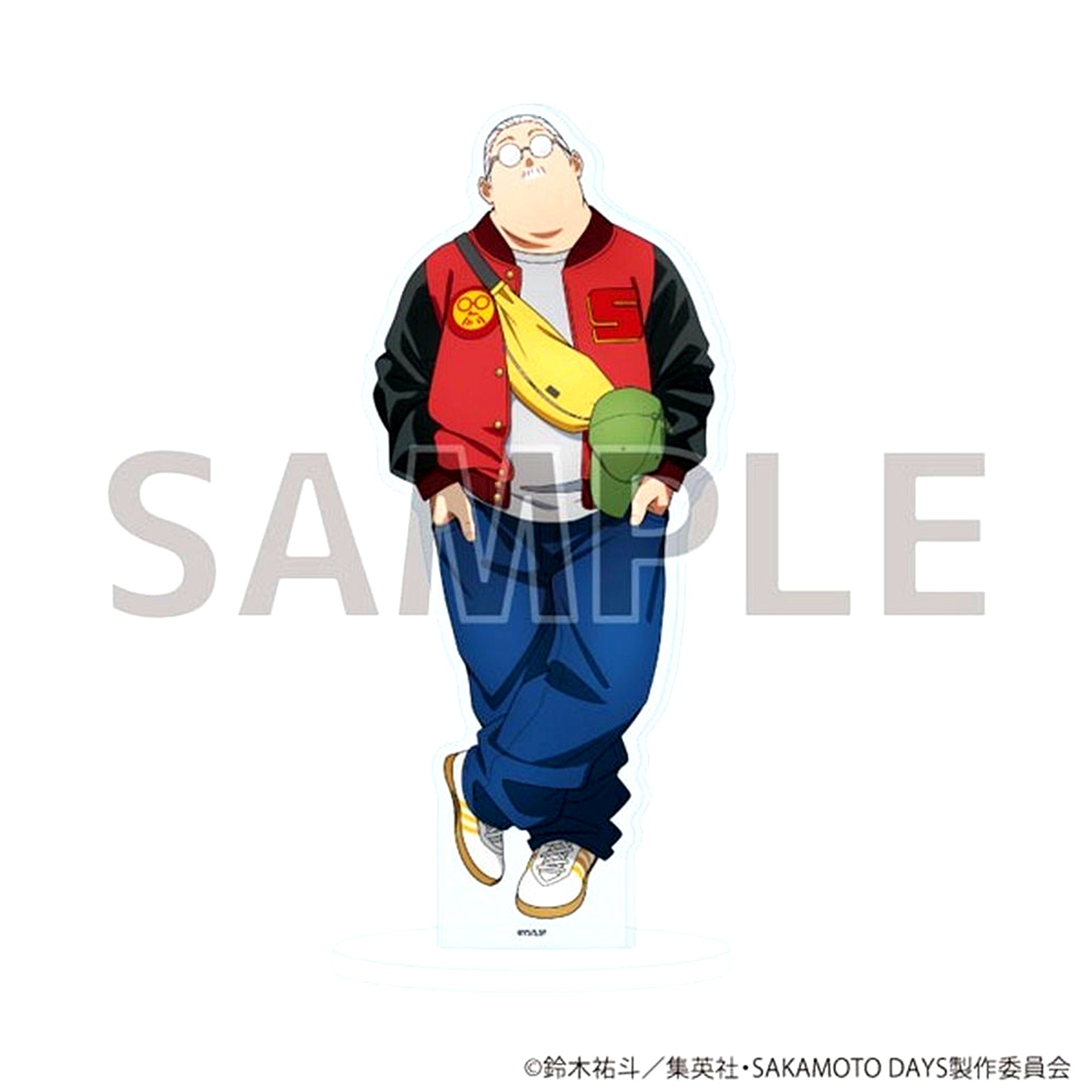 Taro Sakamoto 11 Spring Casual Wear Ver. Illustration Acrylic Stand Sakamoto Days [USED]