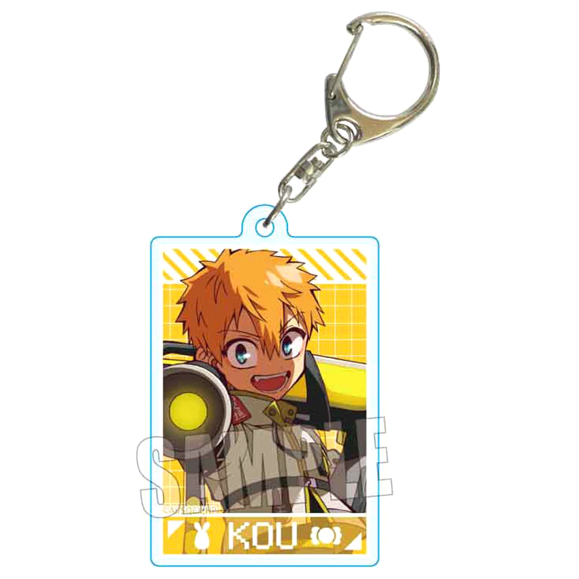Toilet Bound Hanako kun Kou Minamoto Normal Trading Acrylic Keychains Cyber-MOKKE World Keychains [USED]