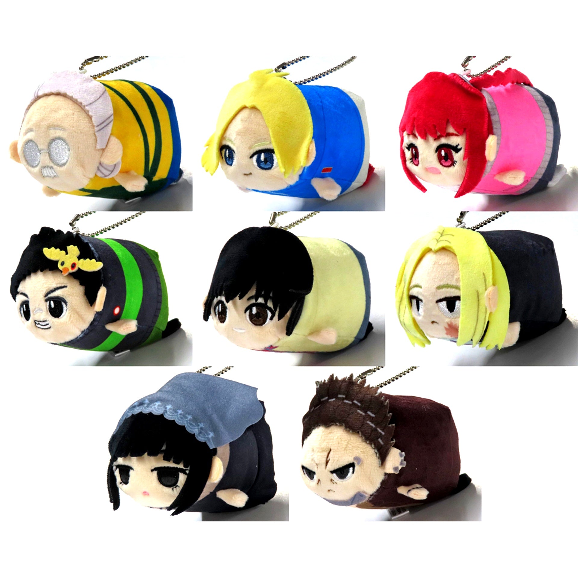 Set of 8 Group SAKAMOTO DAYS Gororin Mascot [USED]