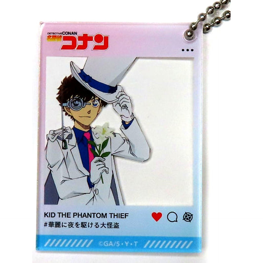 Kaito Kid Detective Conan Trading Acrylic Keychain Blau Style ver. [USED]