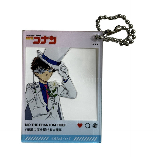 Kaito Kid Detective Conan Trading Acrylic Keychain Blau Style ver. [USED]