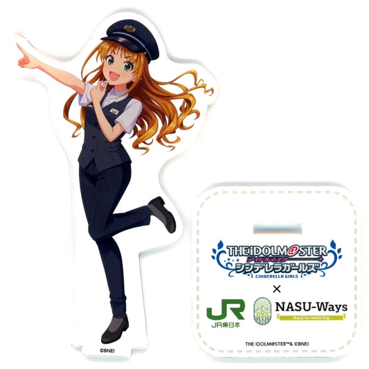 Akane Hino Acrylic Stand Nasu-Ways x Niigata Choi-Navi x The Idolmaster Cinderella Girls x JR East Collab Campaign deremaas [USED]