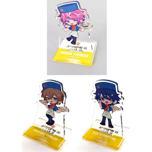 Fling Posse Original Mini Acrylic Stand Movie Hypnosis Mic: Division Rap Battle x Kappa Sushi Hypnosis Mic Assortment Set Order Bonus [USED]