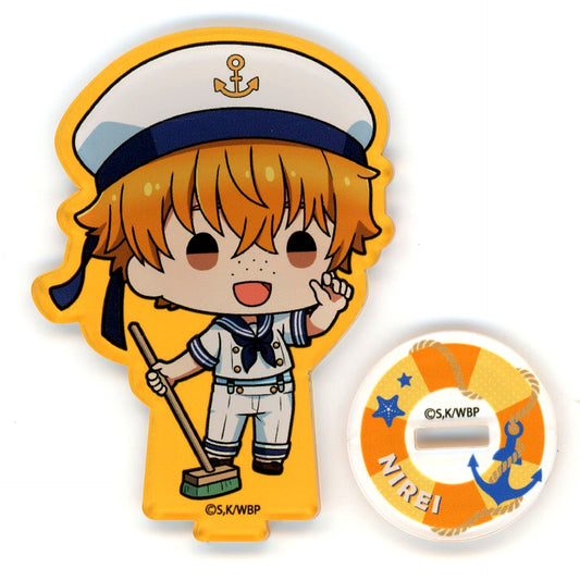 Akihiko Nirei Chibi Acrylic Stand Marine Style WIND BREAKER GiGO Limited [USED]