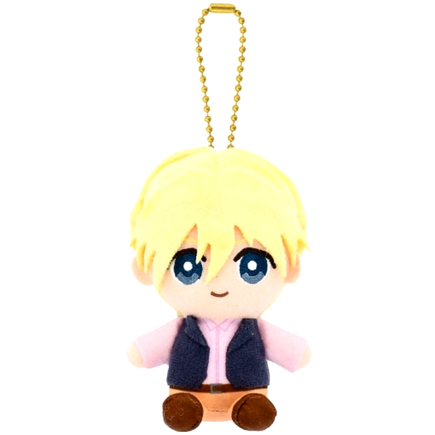 Quatre Raberba Winner Mobile Suit Gundam Wing Chibi Plush Sitting Mascot [USED]