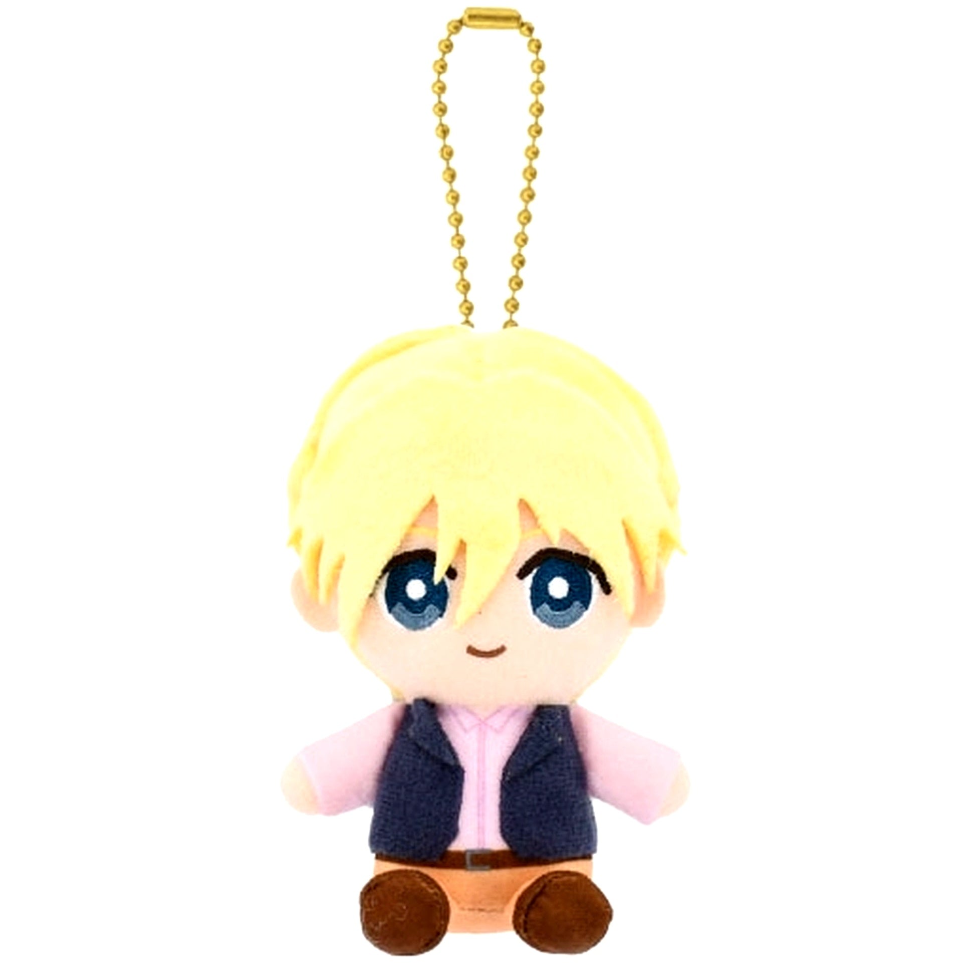 Quatre Raberba Winner Mobile Suit Gundam Wing Chibi Plush Sitting Mascot [USED]
