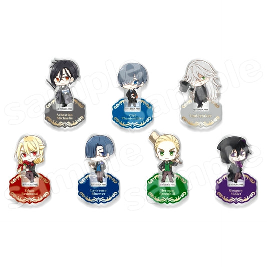 Set of 7 Trading Acrylic Stand Have fun! Black Butler: Public School Arc [USED]