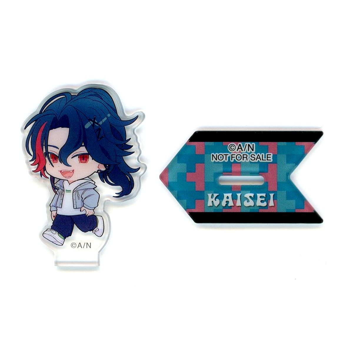 Kaisei Muten Kurasushi x Virtual YouTuber Nijisanji Bikkurapon! Acrylic Stand [USED]