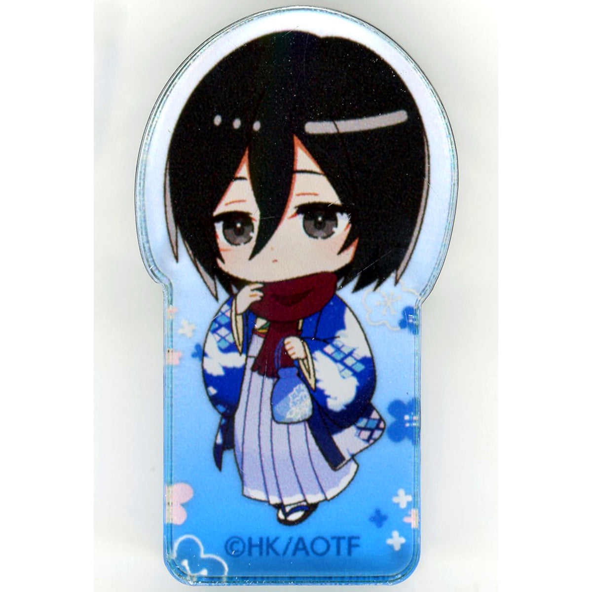 Mikasa Ackerman Attack on Titan x VASARA Trading Die-cut Acrylic Block [USED]